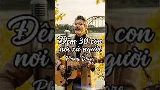 Đ&ecirc;m 30 Con Ở Xứ Người - PHONG BLAZE Cover | Ballad Rock  #shorts #viral #mucis