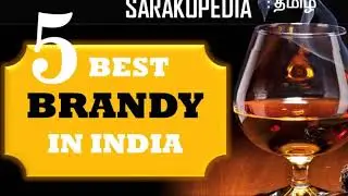 Top Five Brandy in India 2020 | Tamil | Sarakopedia