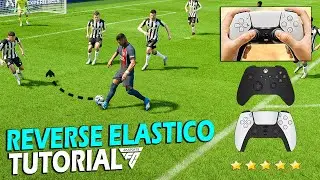 The BEST 5 STAR SKILL MOVE in EA FC 24 | REVERSE ELASTICO TUTORIAL | EA FC 24 SKILL MOVE TUTORIAL