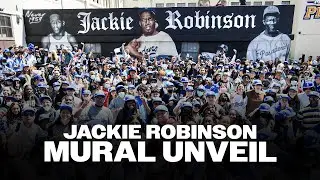 Jackie Robinson Mural Unveil