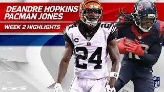 DeAndre Hopkins vs. Adam 'Pacman' Jones | Texans vs. Bengals | NFL Wk 2 Player Highlights