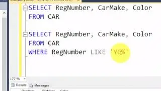6: Databases - Basic SQL-statments and queries with one table