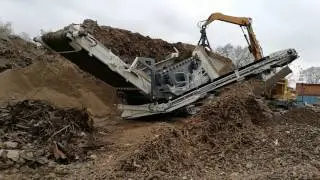 Mobile Siebanlage Spaleck 883+ | Metallschrott / Scrap Metal