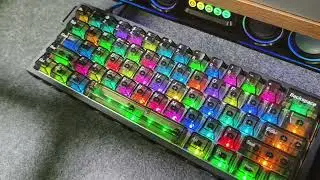 💕 We recommend this BOYI H60pro magnetic keyboard with translucent keycaps.