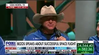 Jeff Bezos thanks Amazon customers after Blue Origin Launch - 07-20-2021