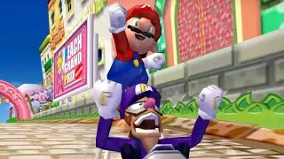 Mario Kart: Double Dash!! - 50cc Mushroom Cup Grand Prix (Mario and Waluigi)