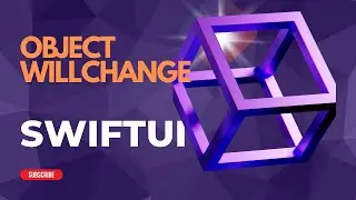 SWIFTUI - ObjectWillChange | Data Provider
