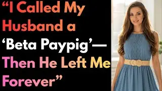 &ldquo;I Called My Husband a &lsquo;Beta Paypig&rsquo;&mdash;Then He Left Me Forever&rdquo;   #cheating