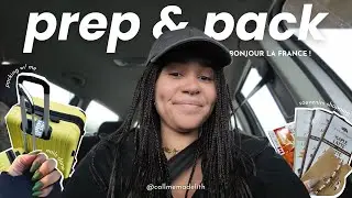 PREP & PACK W/ ME 🧳 | retour en France pour 1 mois