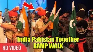 Watch India-Pakistan Together RAMP WALK | Bombay Fashion Week 2018 FINALE