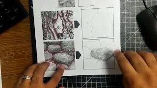 GRAPHITE TEXTURE BASIC TECHNIQUE - ROCK