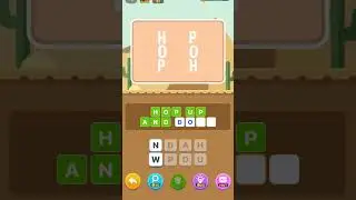 solution for HOP level 271 #BrainBoom #word games