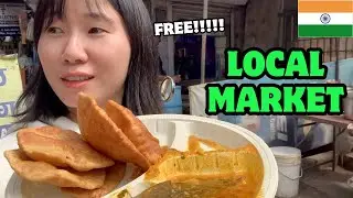 India Local Market Adventure: Exploring Sadar Bazaar in Gurugram!