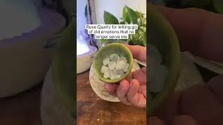 How to make Full Moon Water with Crystals, Essential Oils and Dried Herbs