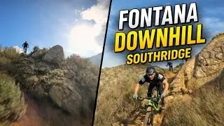 MOUNTAIN BIKING MADNESS!!!    I   TECHNICAL CHUNKY LAPS @ SOUTHRIDGE FONTANA DOWNHILL TRAIL