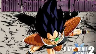 Raditz Stamina Break Combos