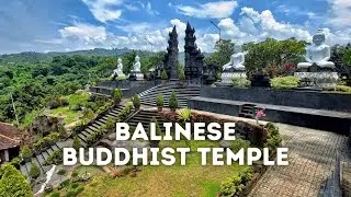 Unique Buddhist temple in Bali Brahmavihara-Arama 4K