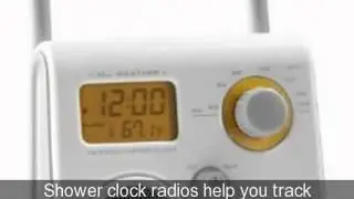 Shower Clock Radio