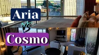 Aria против Cosmo: угловой люкс с видом на Стрип против панорамного люкса с террасой | TVPVS 8