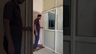 Office sliding door fitting#slidingdoors#shorts