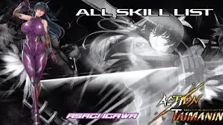 Action Taimanin &mdash; Asagi Igawa Complete Skill Set
