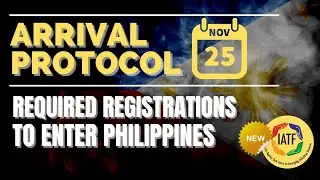 🛑ARRIVAL PROTOCOL: REQUIRED REGISTRATIONS (ONE HEALTH PASS, REDCROSS ECIF, DASHLAB, ETC) PH TRAVEL