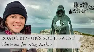 THE HUNT FOR KING ARTHUR: Tintagel Castle and Merlin's Cave - SOUTH-WEST UK ROADTRIP