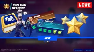 STREAMED: 🔴FORTNITE SEASON 8!🔴Punchcards are back! Quest Sharing, Battle Stars & Paint A Toona Fish!