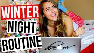 Winter Night Routine! WINTER BREAK | Nichole Jacklyne ♡
