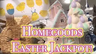 Easter Jackpot @ Homegoods!😍 I found the Mansion! #fyp #trending #viral #shopwithme #foryou #easter