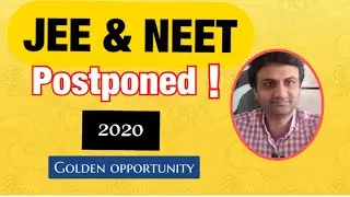 JEE Mains 2020 postponed | NEET 2020 postponed | jee 2020 latest news