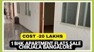 1 BHK Apartment for Sale || Chikkajala, Bengaluru