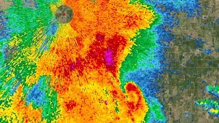 2024 Hillsdale, Oklahoma Supercell Radar Loop