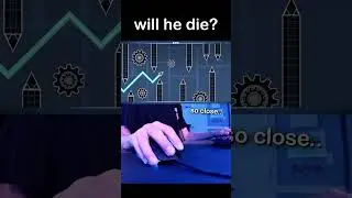 Best Player Tries Worlds Hardest Challenge In Geometry Dash! #shorts