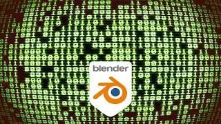 Retro Binary Animation in Blender - Geometry Nodes Tutorial
