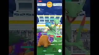 MEGA SCEPTILE Solo With 47 Seconds Remaining 😱 | Pokemon Go |