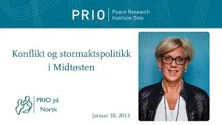 Konflikt og stormaktspolitikk i Midt&oslash;sten