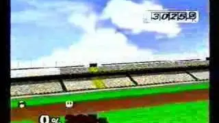 SSBM Captain Falcon Home Run Contest 6265.9 ft