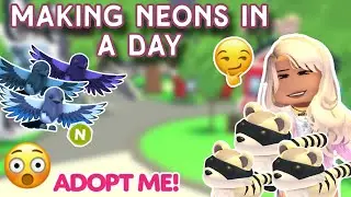 Adopt Me Week 2 of Inspector Shepherd Event!!🚔👮🏻&zwj;♀️ Making Neon Weasel and Magpie in a day!!🤩