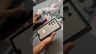 Unboxing Samsung S24 Ultra from Amazon Great Indian Festival for ₹71,999 😍 #s24ultra #samsung