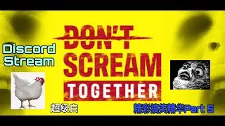 Discord直播（YasuoLaoLin日常）Don't Scream Together 精彩搞笑精华 - Part 5