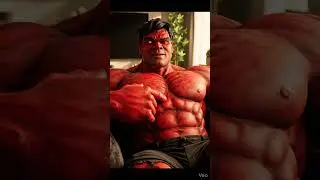 hulk in chill mood 😀 #redhulk #saamba #hulke #trailer #trinding #viralvideo #viralvideo