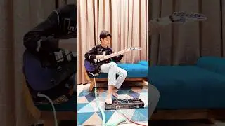 Master of Puppets &ndash; Epic Guitar Solo (Metallica Cover by 11-Year-Old Guitarist) #guitar #metal