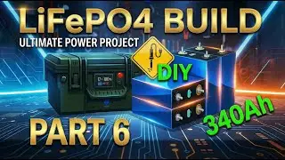 LiFePO4 Build, Part 6: Wiring Preparation and Full Cable Routing Inside the Case