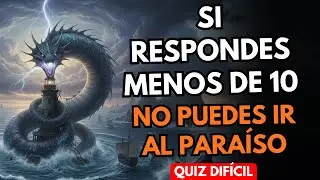 📘😱 Desafío Bíblico EXTREMO: 15 Preguntas que Harán Fallar a Casi Todos 🔥📖