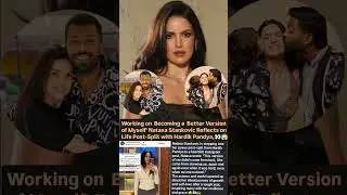 Natasa Stankovic on life post divorce with Hardik Pandya says working on myself#news#natasastankovic