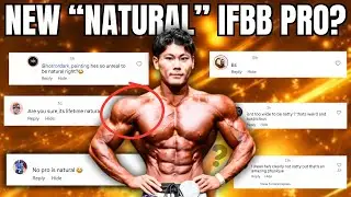 Is He Really NATURAL? │ NEW NATURAL MENS PHYSIQUE IFBB PRO! │Riyota Komiya