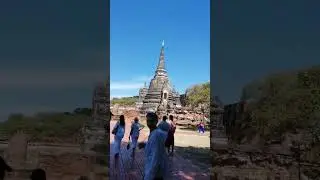 Ступы в комплексе королевского дворца в Аюттайе.