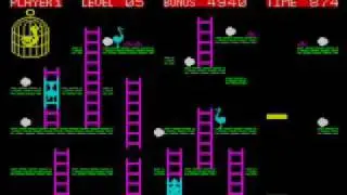 Chuckie Egg - Spanish Review - Spectrum.