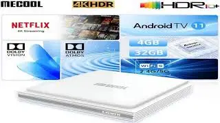 #MECOOL Android TV Box KM2 Plus Deluxe With Netflix 4K Certified Dolby Atmos/Dolby Vision 4+32G WiF